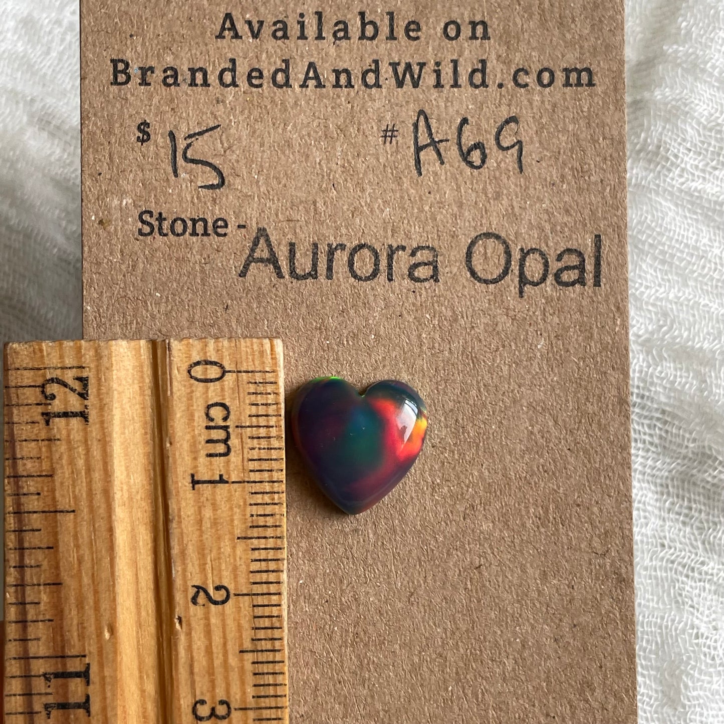 Aurora Opal Cabochon - A69