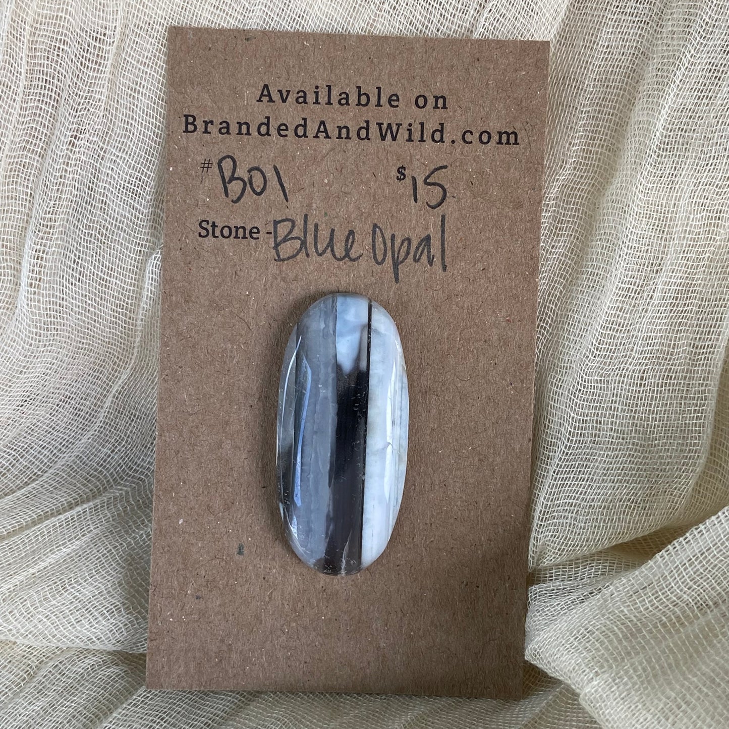 Blue Opal Cabochon - B01