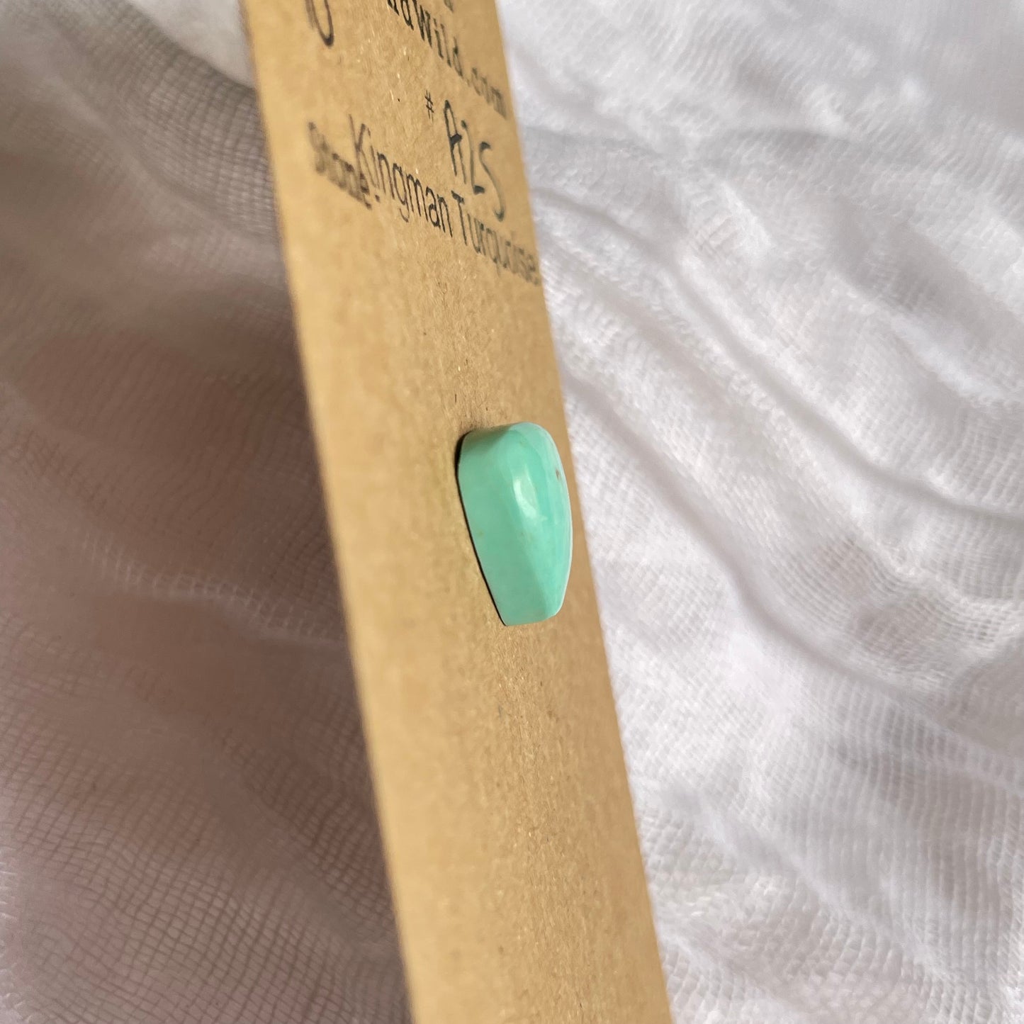 Kingman Turquoise Cabochon - KT25 53447A3D-788A-4DA6-A6EE-2012D68EBF8D Brandedandwild.com