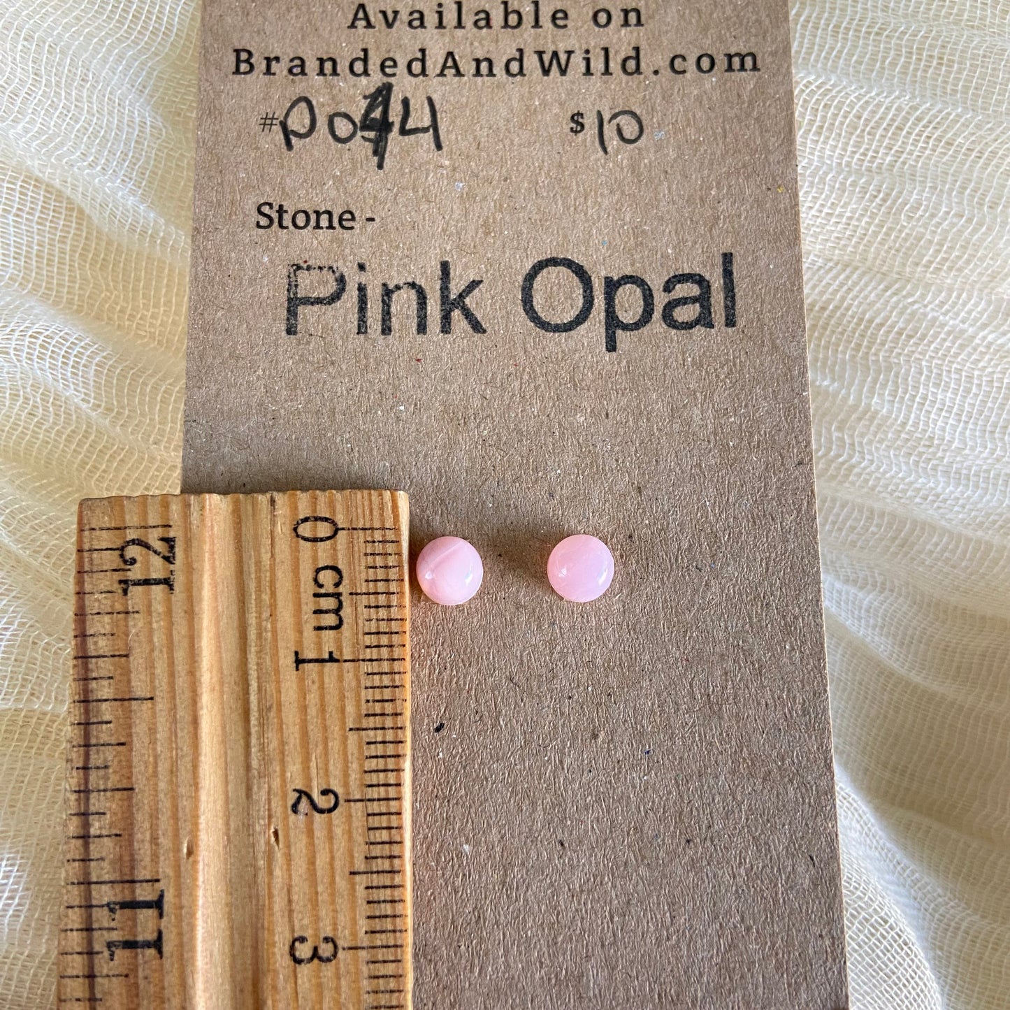 Pink Opal Cabochon - P014