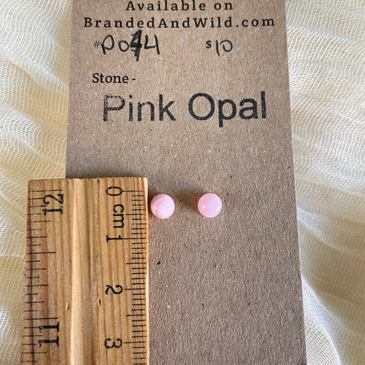 Pink Opal Cabochon - P014