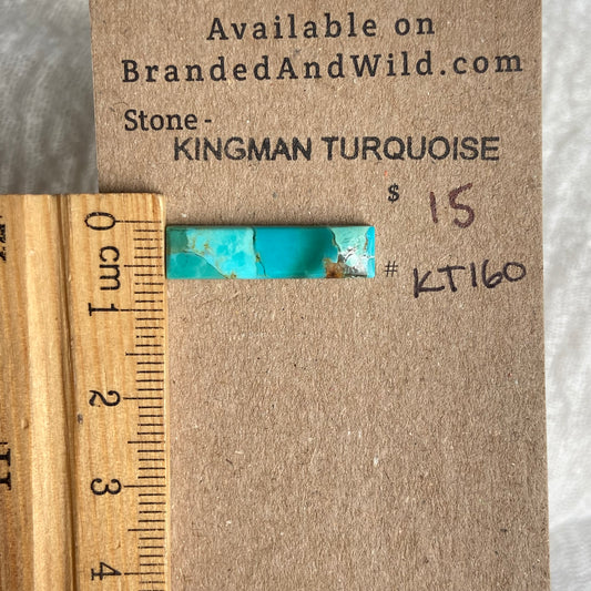 Kingman Turquoise (composite) Cabochon - KT160