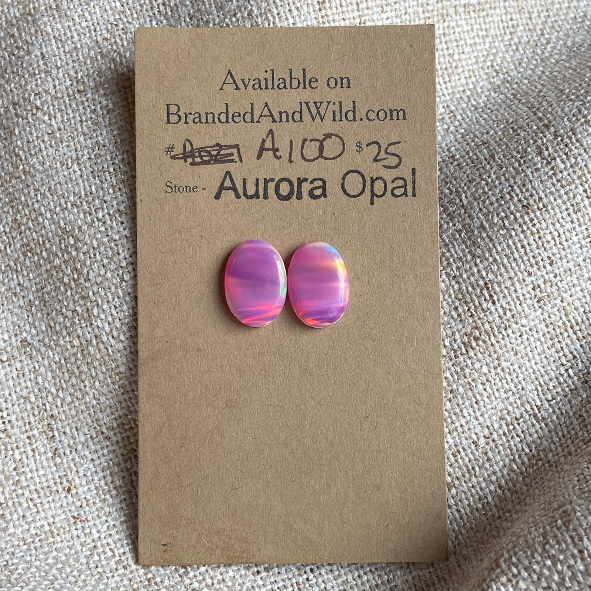 Aurora Opal Cabochon - A100 539880BB-CE2A-4A78-A725-415974664619 Brandedandwild.com