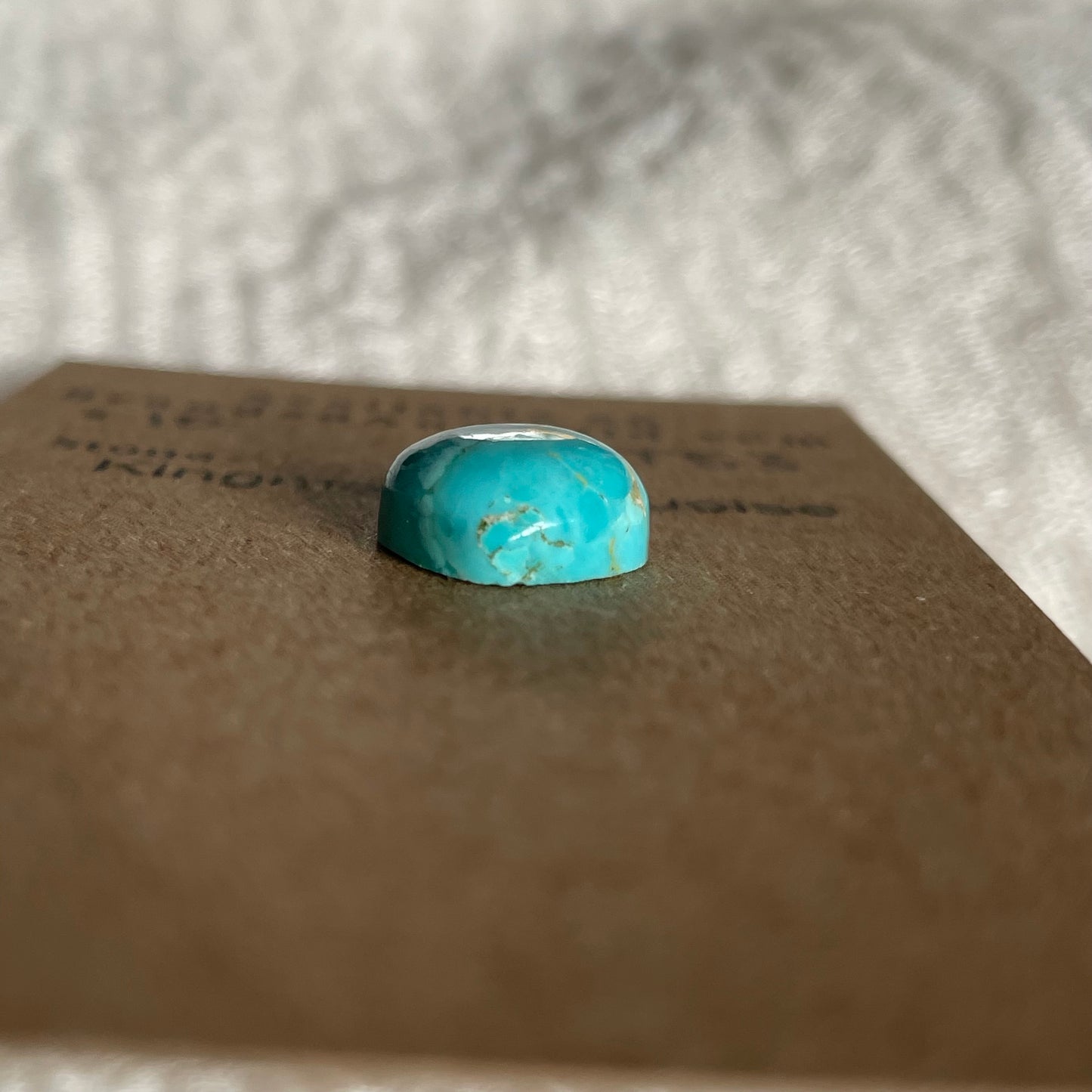Kingman Turquoise Cabochon - KT53 539A51F3-F08A-46BA-9EF3-96CB454C5E40 Brandedandwild.com