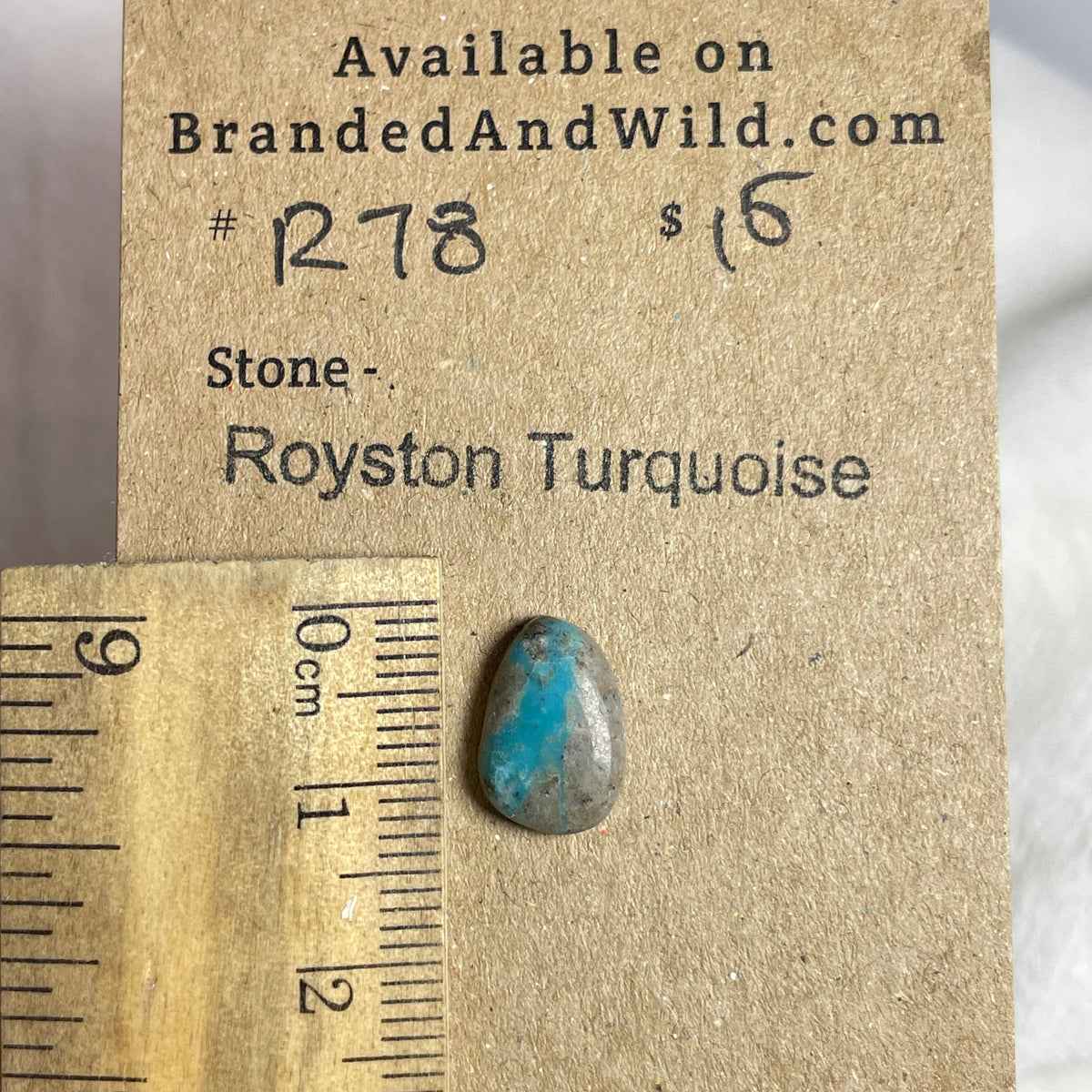 Royston Turquoise Cabochon - R78