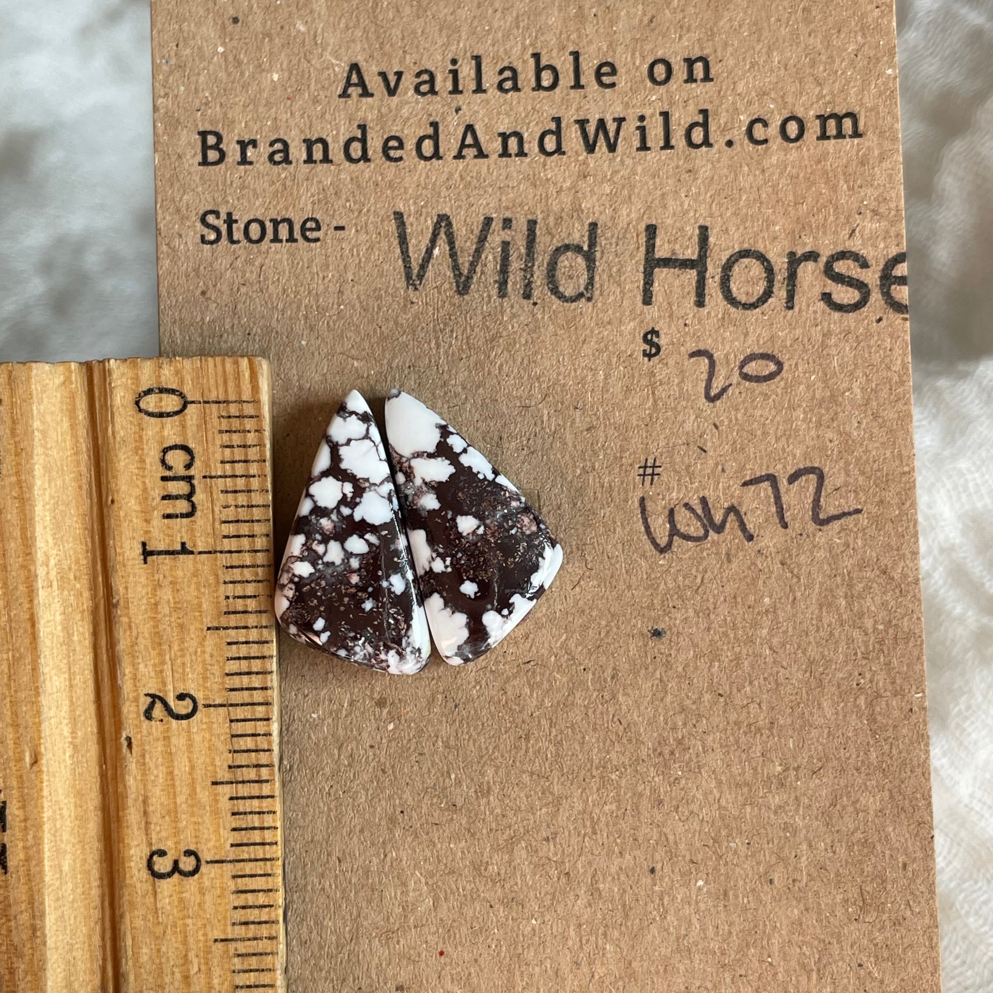 Wild Horse Cabochon - WH72 53A17B15-190E-4B0C-967D-62699609D595 Brandedandwild.com