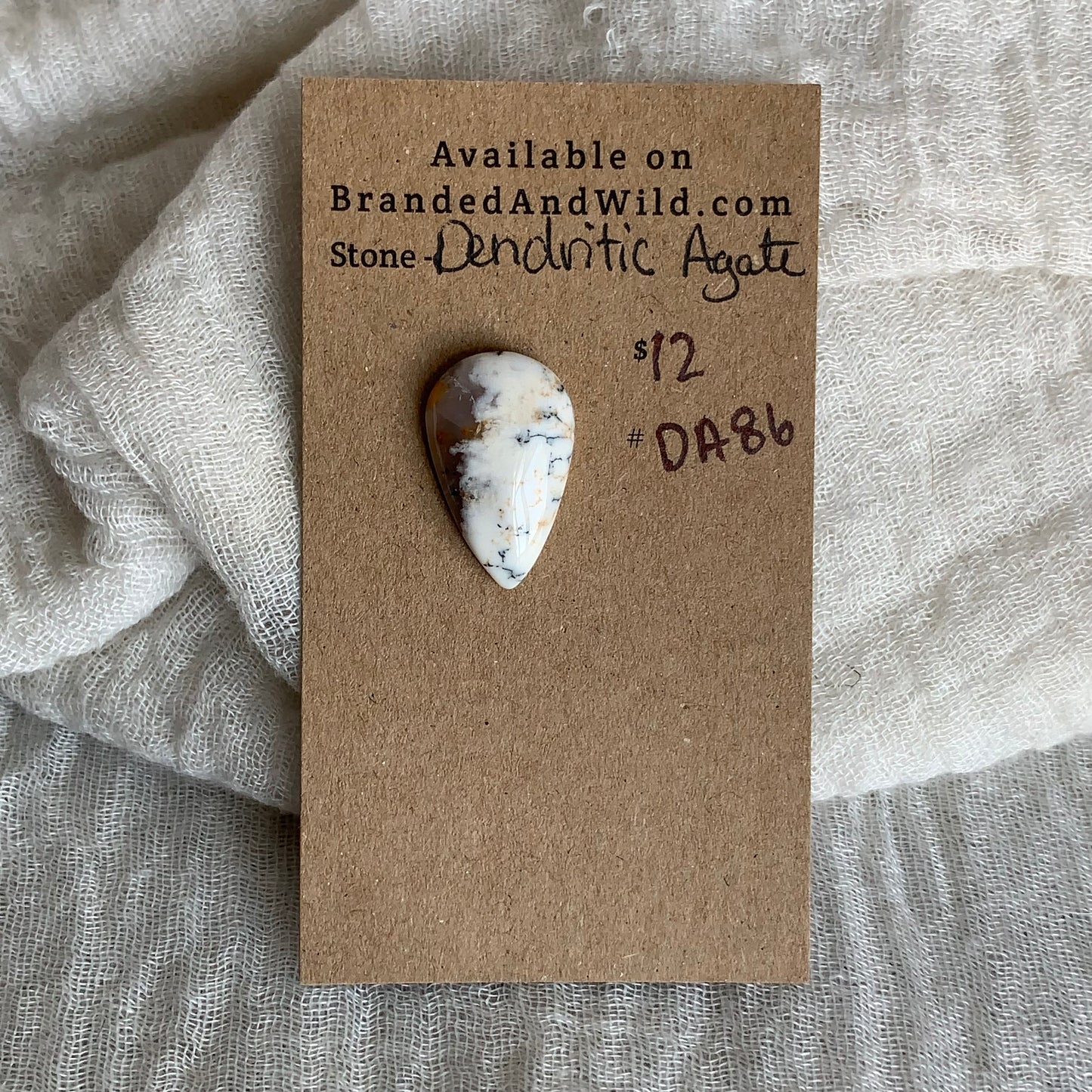 Dendritic Agate Cabochon - DA86
