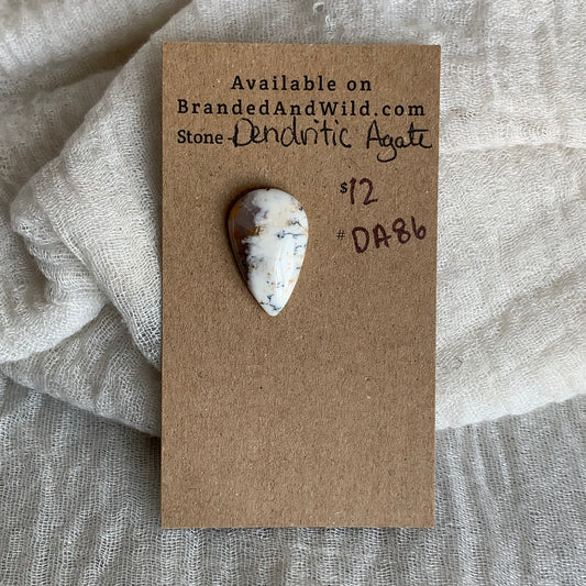 Dendritic Agate Cabochon - DA86