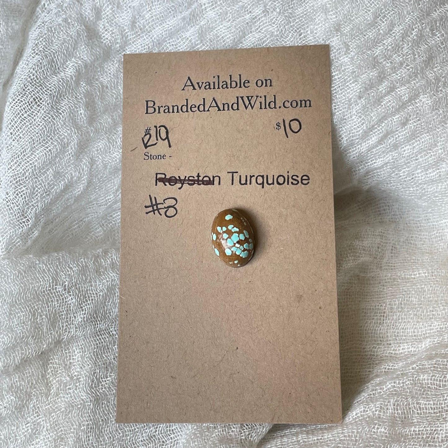 #8 Turquoise Cabochon - R19 53B5BB94-036F-4F0D-89E7-C1959F231059 Brandedandwild.com
