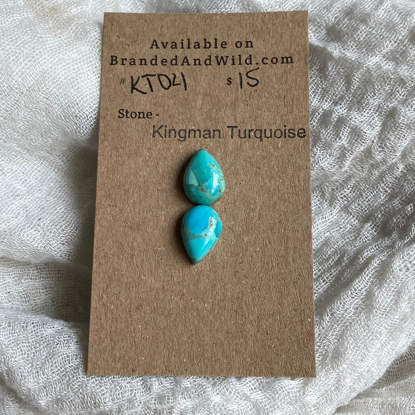 Kingman Turquoise Cabochon - KT04