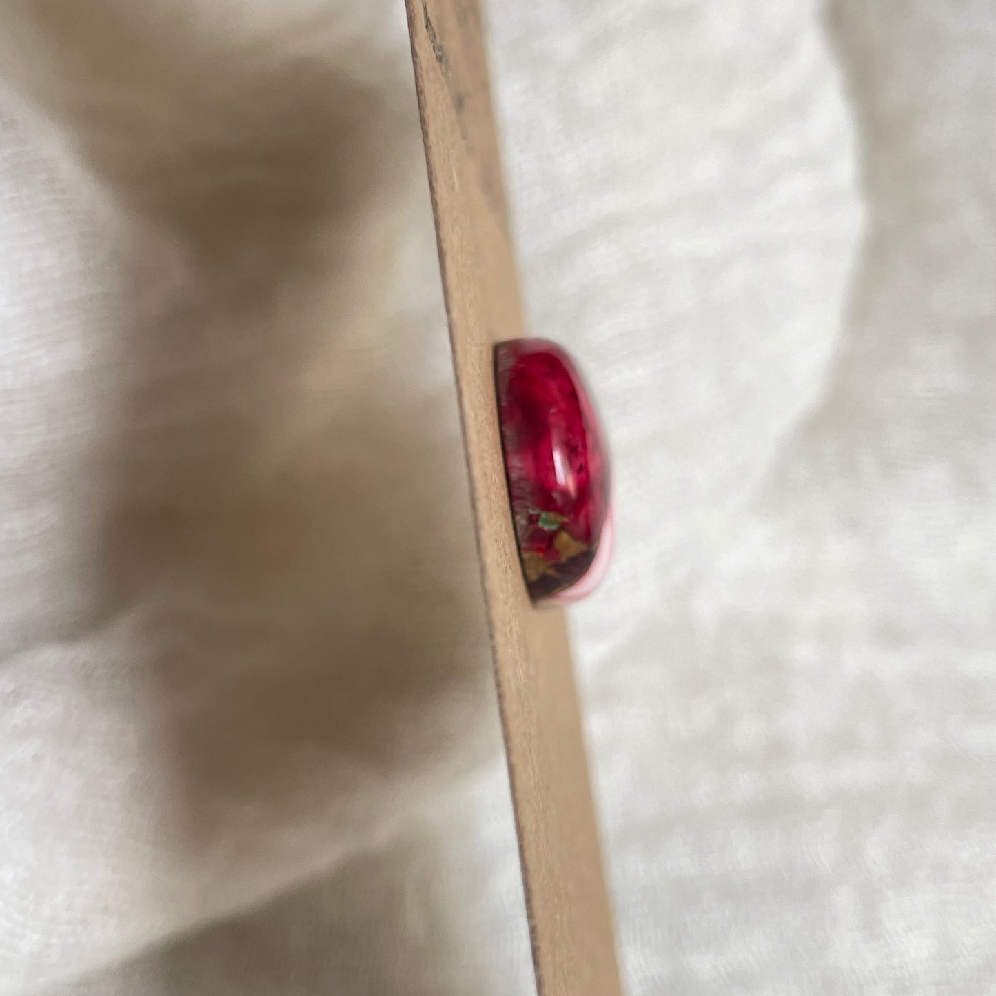 Red Dahlia Cabochon - RD16 53CAD32B-D78C-4307-A1D4-24112479440D Brandedandwild.com