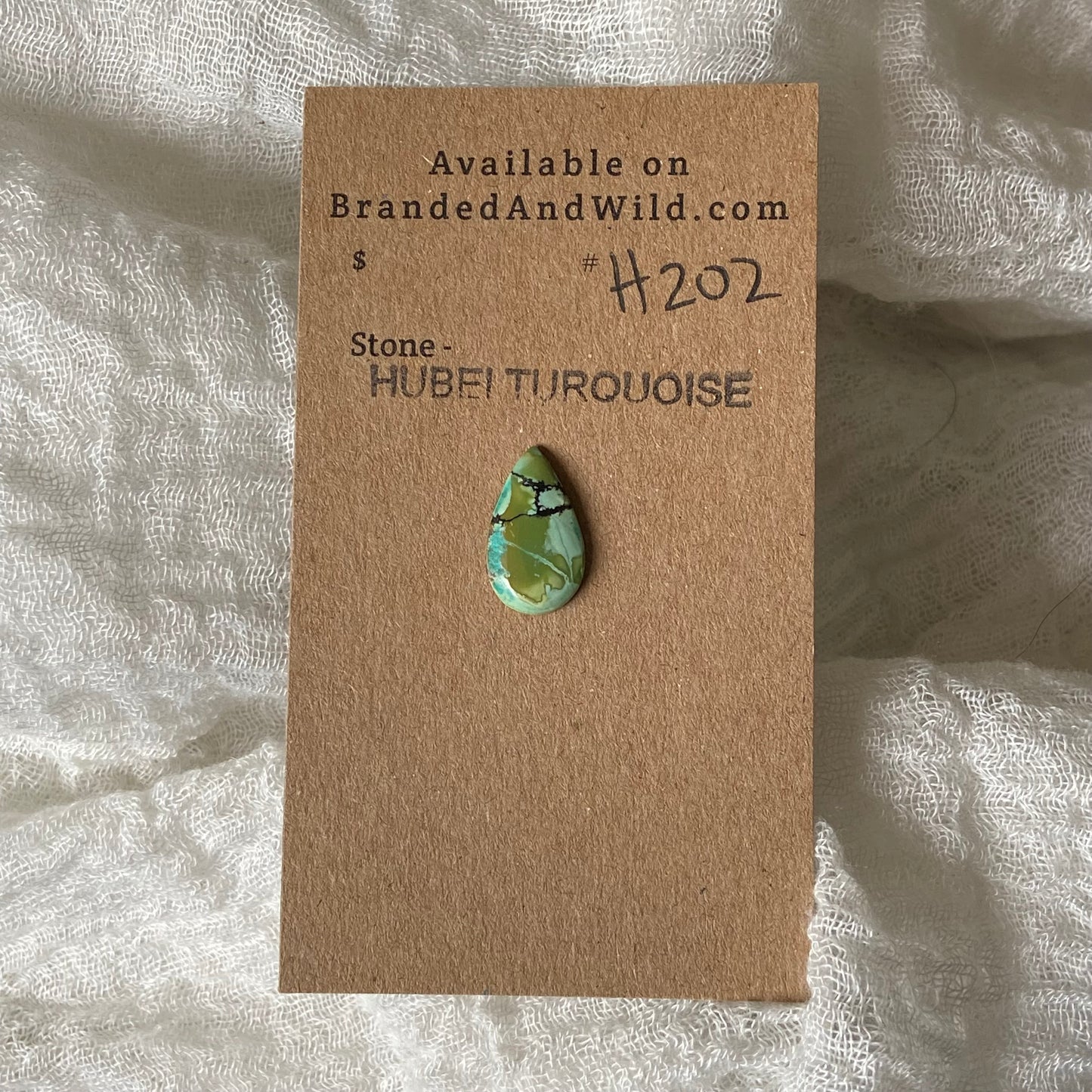 Hubei Turquoise Cabochon - H202