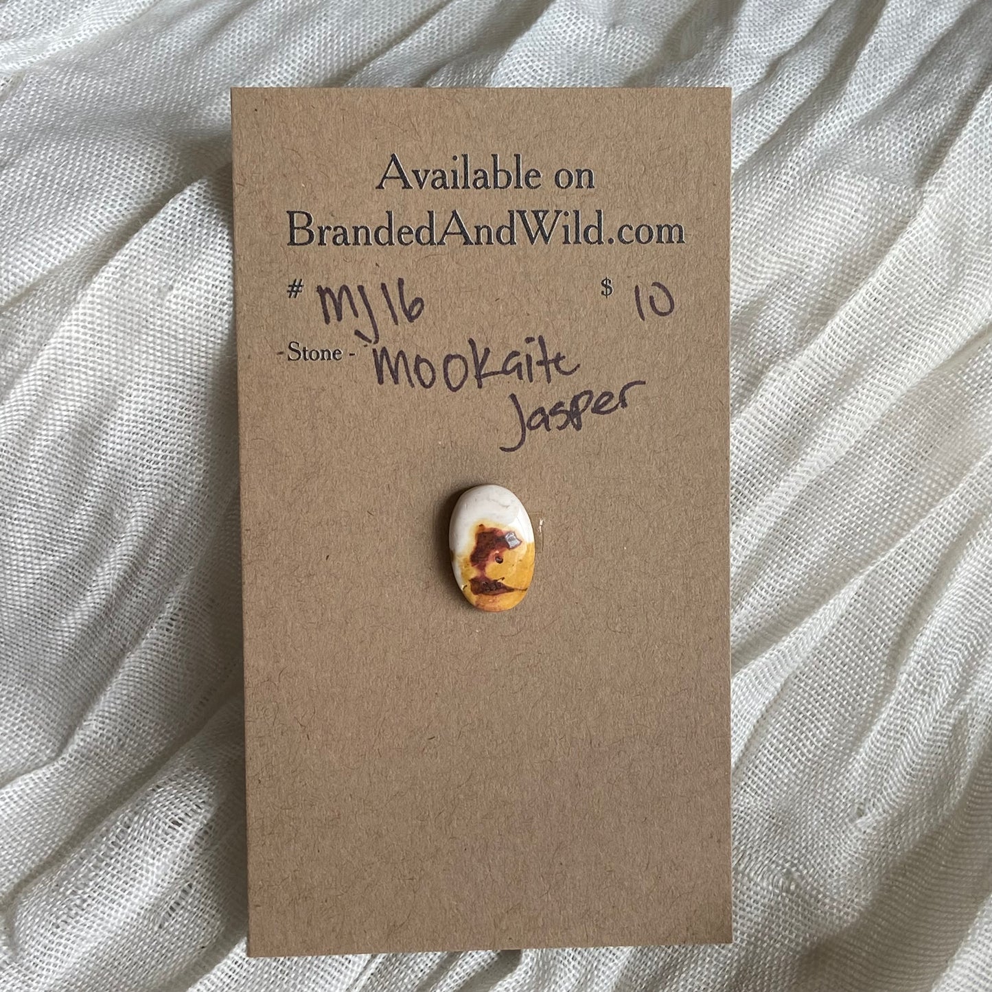 Mookaite Jasper Cabochon - MJ16 53F5004C-0FA5-428E-8F10-7A7436DC71E8 Brandedandwild.com