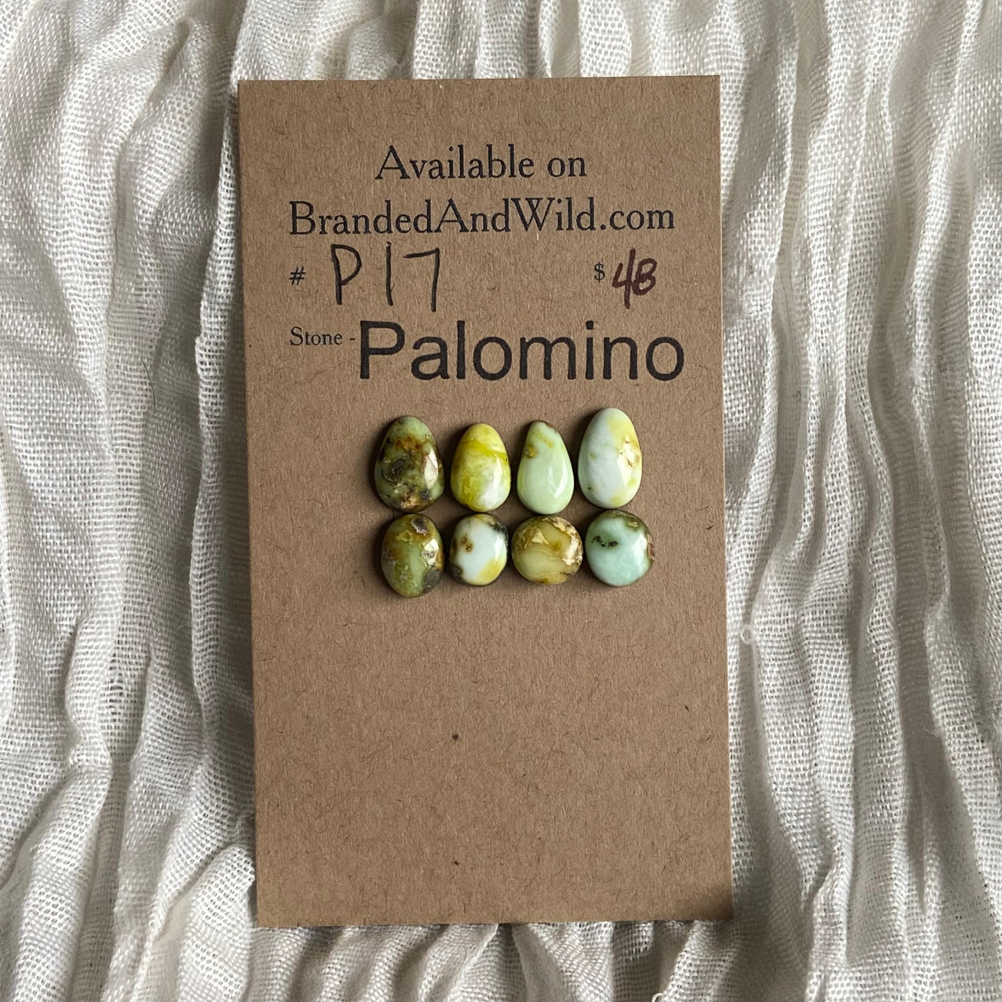 Palomino Cabochon - P17 5404E375-8E8C-40C3-B3B6-BD33A7204E8A Brandedandwild.com