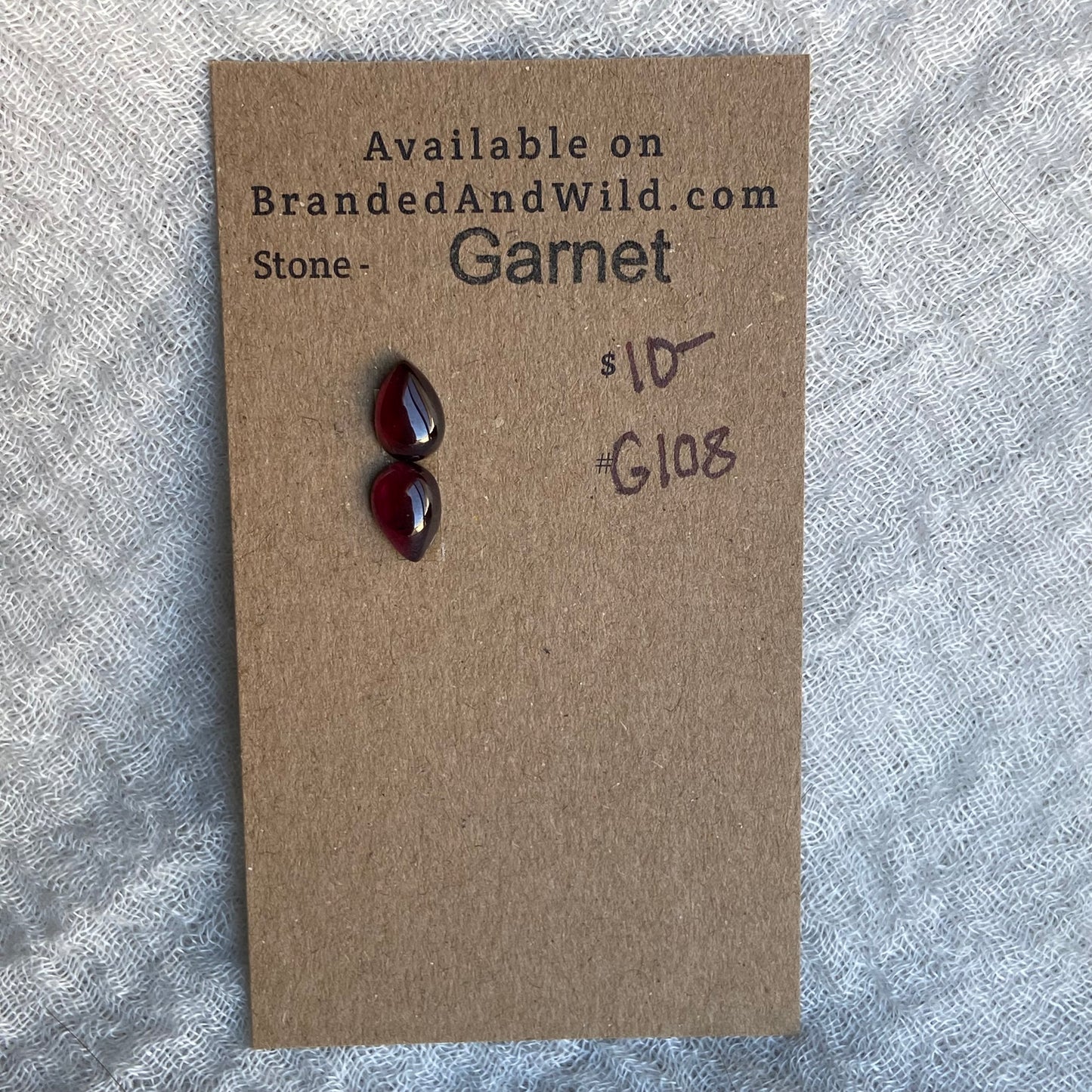 Garnet Cabochon - G108
