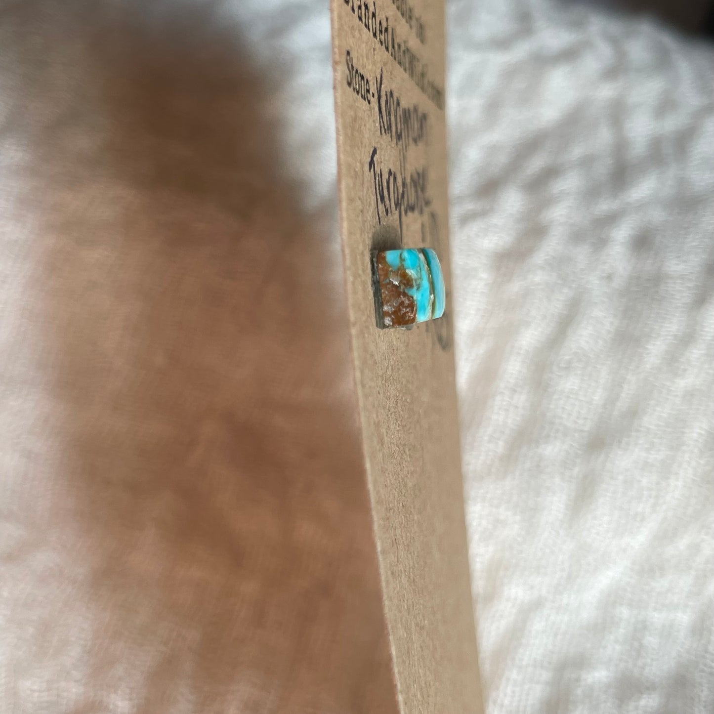 Kingman Turquoise Cabochon - KT51 541CF419-D149-494D-BC5A-B052587BF792 Brandedandwild.com