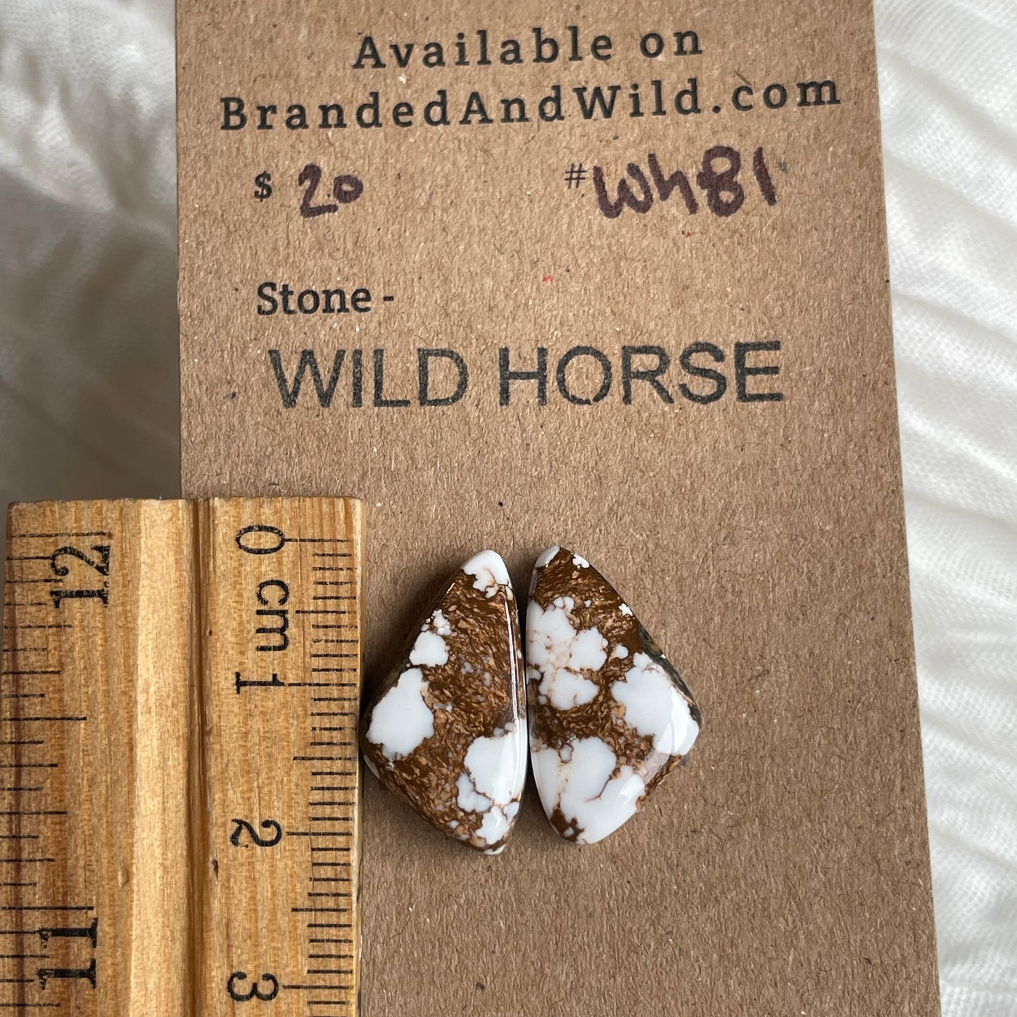 Wild Horse Cabochon - WH81 54297CE2-8392-474A-B5B4-A4873B12AE4F Brandedandwild.com