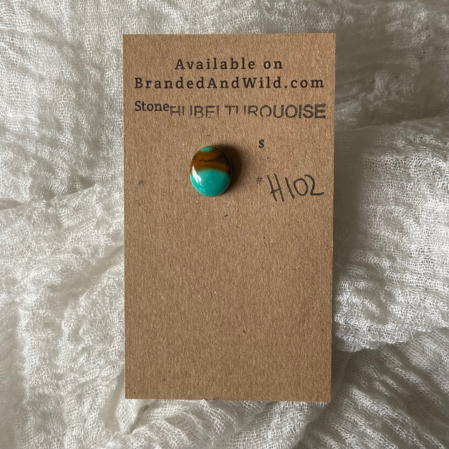 Hubei Turquoise Cabochon - H102