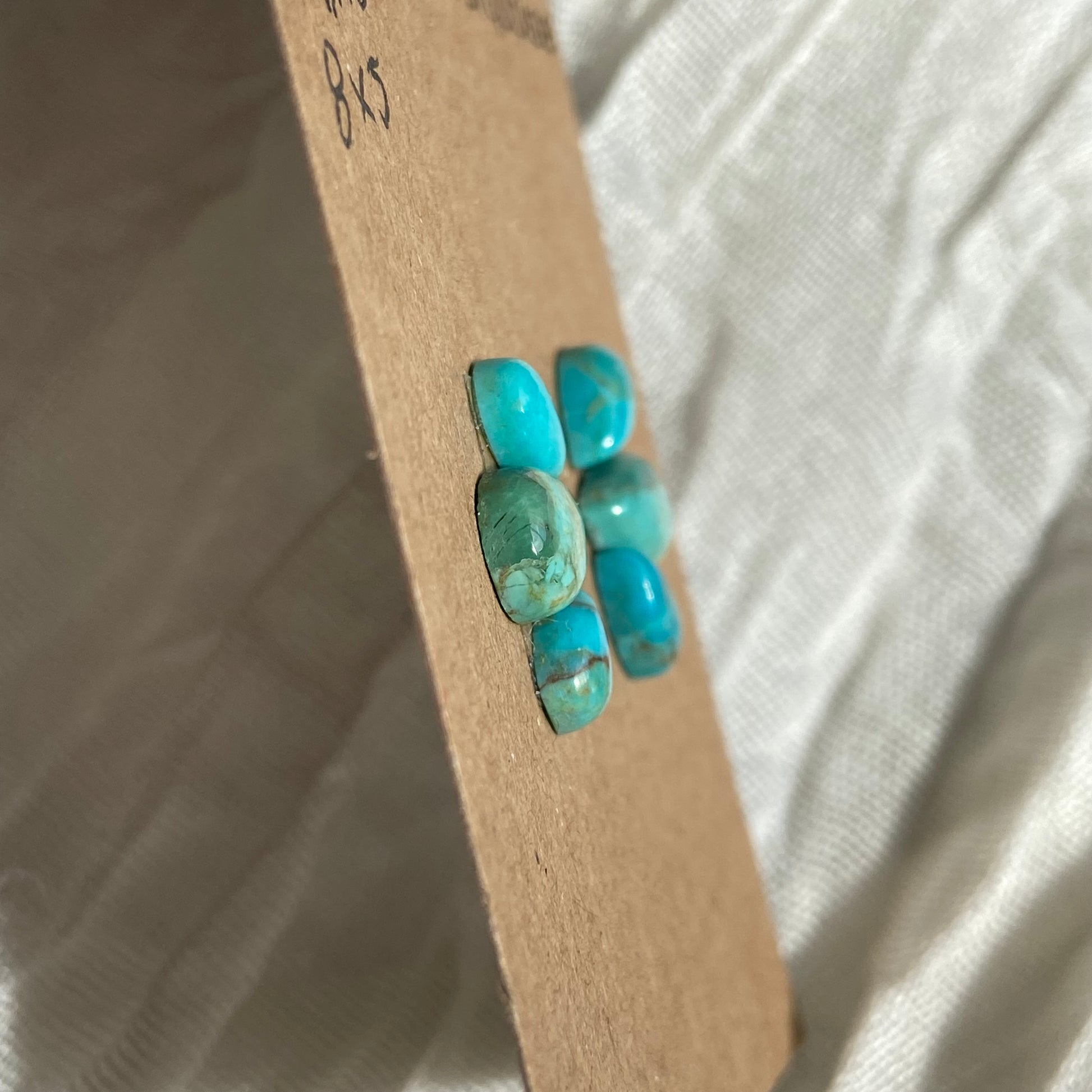 Kingman Turquoise Cabochon - KT08 54731B9C-D0D2-4D53-8963-B72E619326C4 Brandedandwild.com