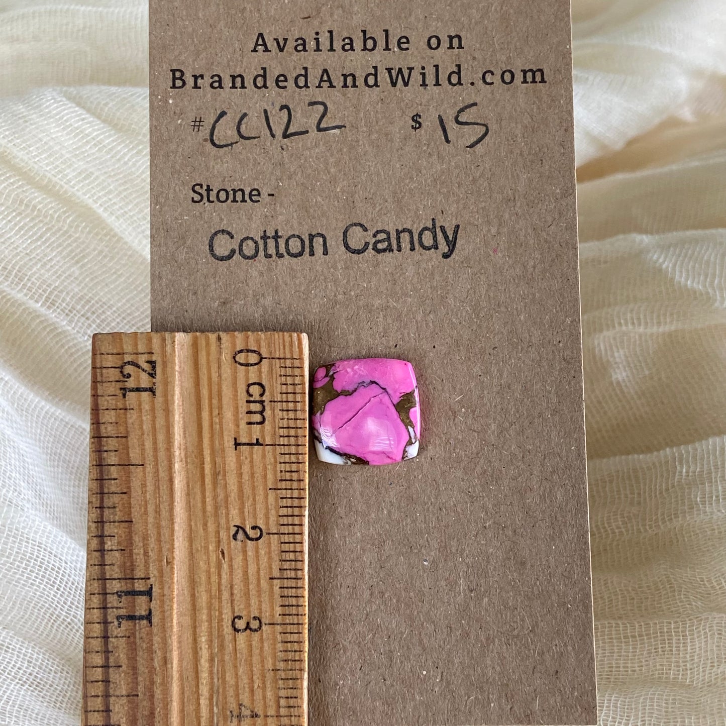 Cotton Candy Cabochon - CC122 547A498F-8556-4220-8A48-B7BDB36EFBA2 Brandedandwild.com