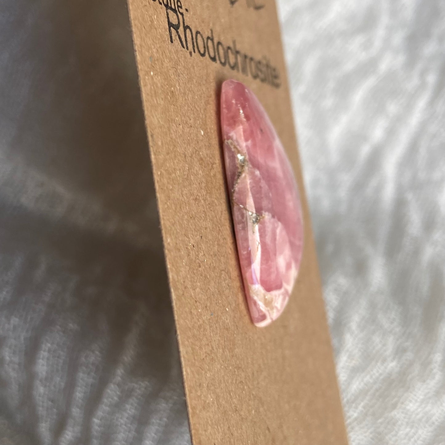 Rhodochrosite Cabochon - R72