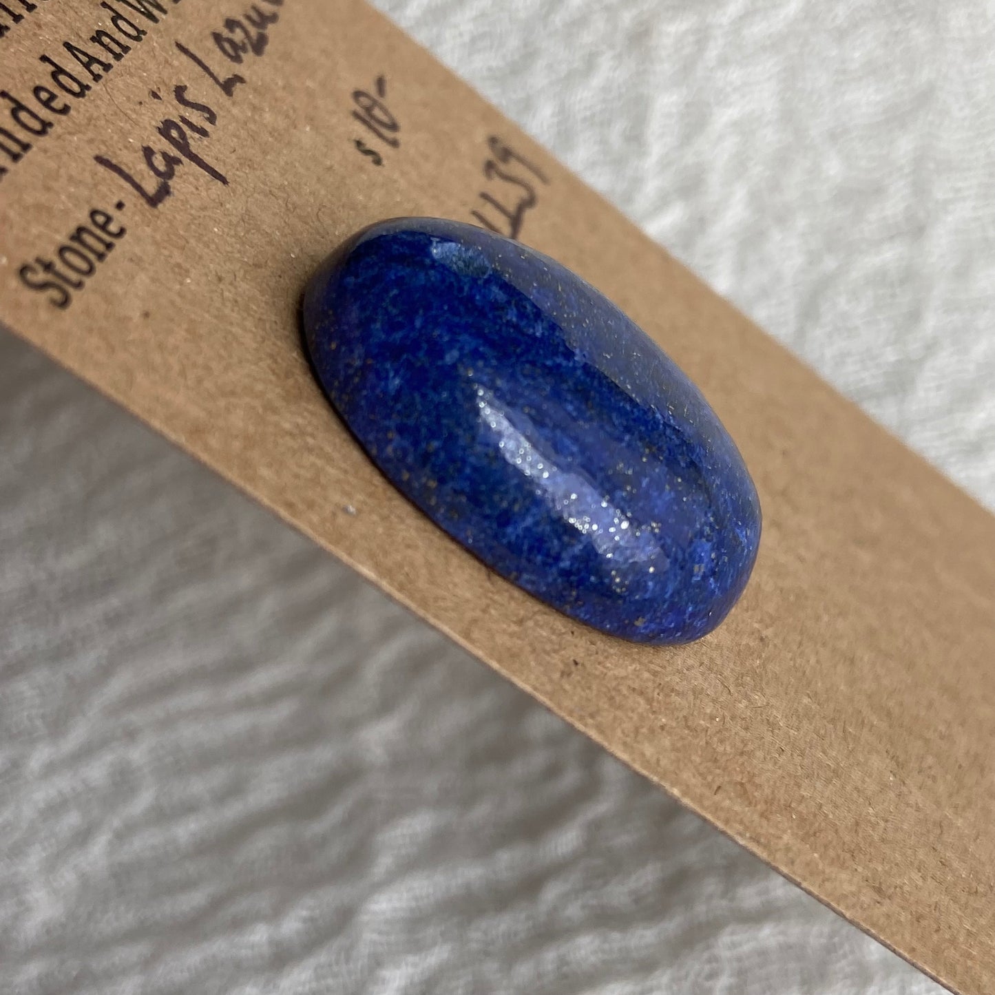 Lapis Lazuli Cabochon -Drilled- LL39