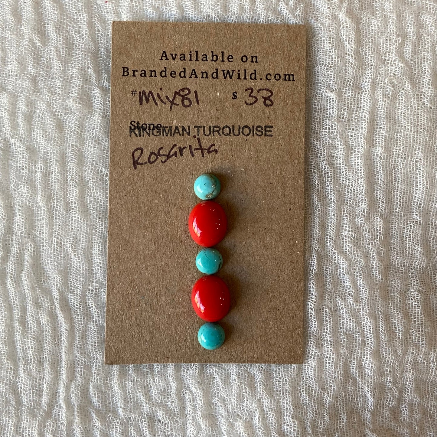 Rosarita / Kingman Cabochon - MIX81