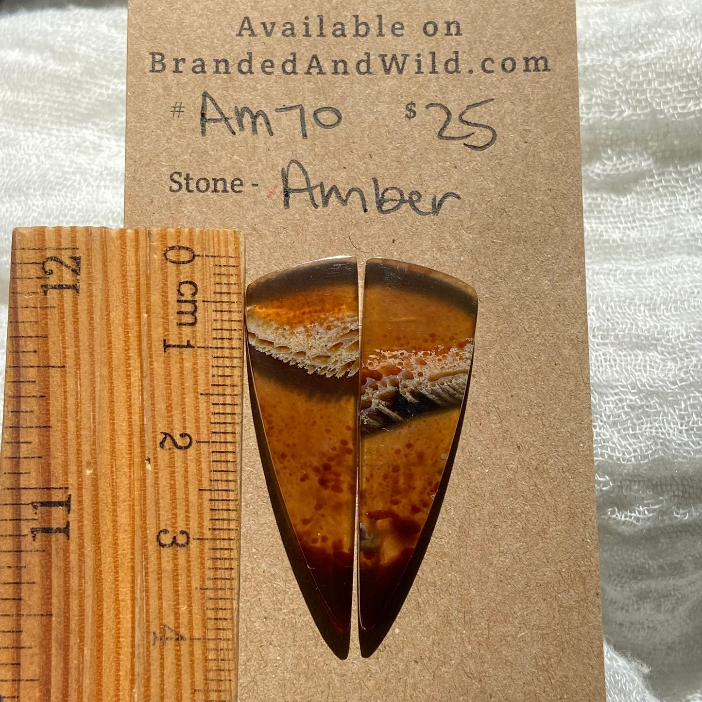 Amber Cabochon AM70