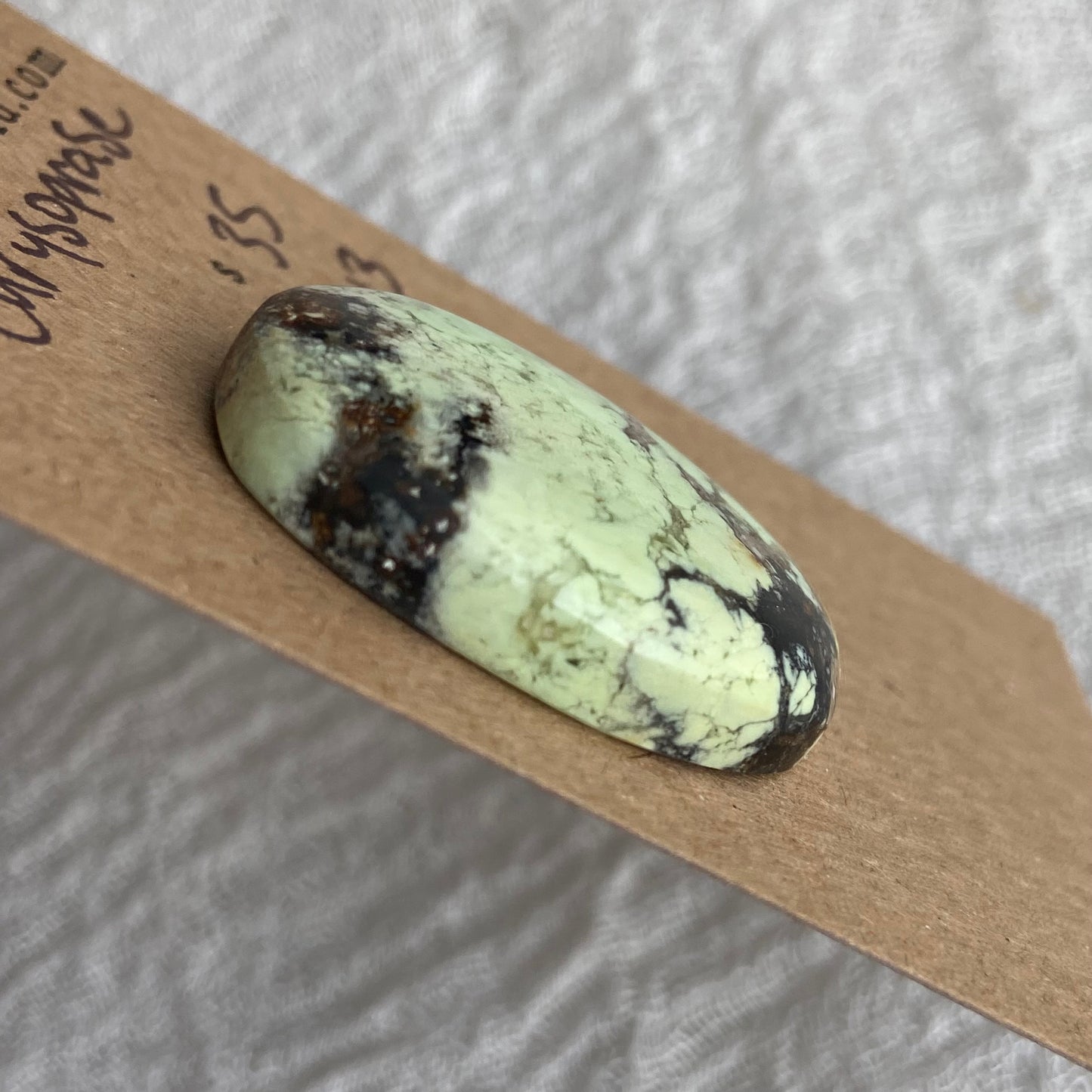 Chrysoprase Cabochon - Ch13