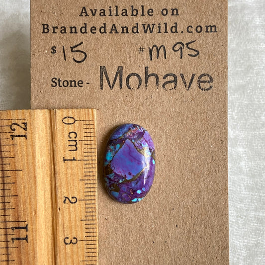 Mohave Cabochon - M95 Cabochon 54F2E672-D6E0-49A7-9A01-DEBFF3D6780E Brandedandwild.com