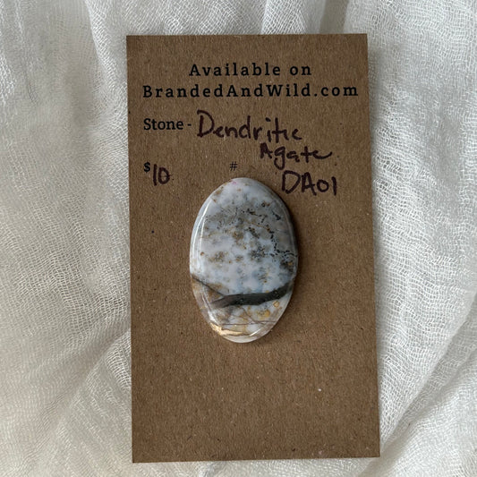 Dendritic Agate Cabochon - DA01
