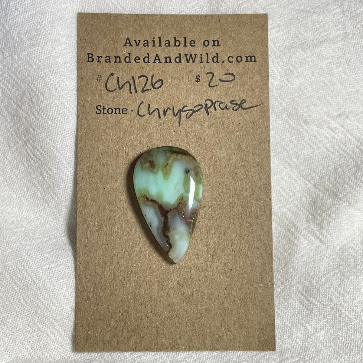 Chrysoprase Cabochon - CH126