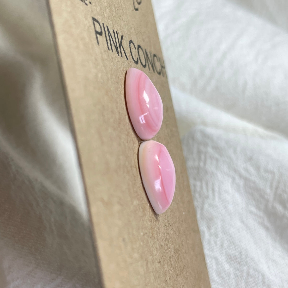 Pink Conch Cabochon - P017 55489B56-AC93-42B9-8BB5-3E6C7A570606 Brandedandwild.com