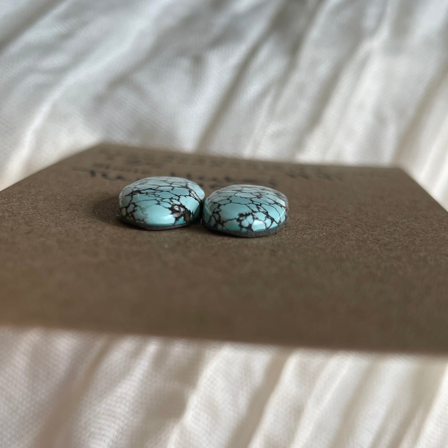 Hubei Turquoise Cabochon - H41 5554D9F0-61C5-4E13-A11D-DFB18A33B4D8 Brandedandwild.com