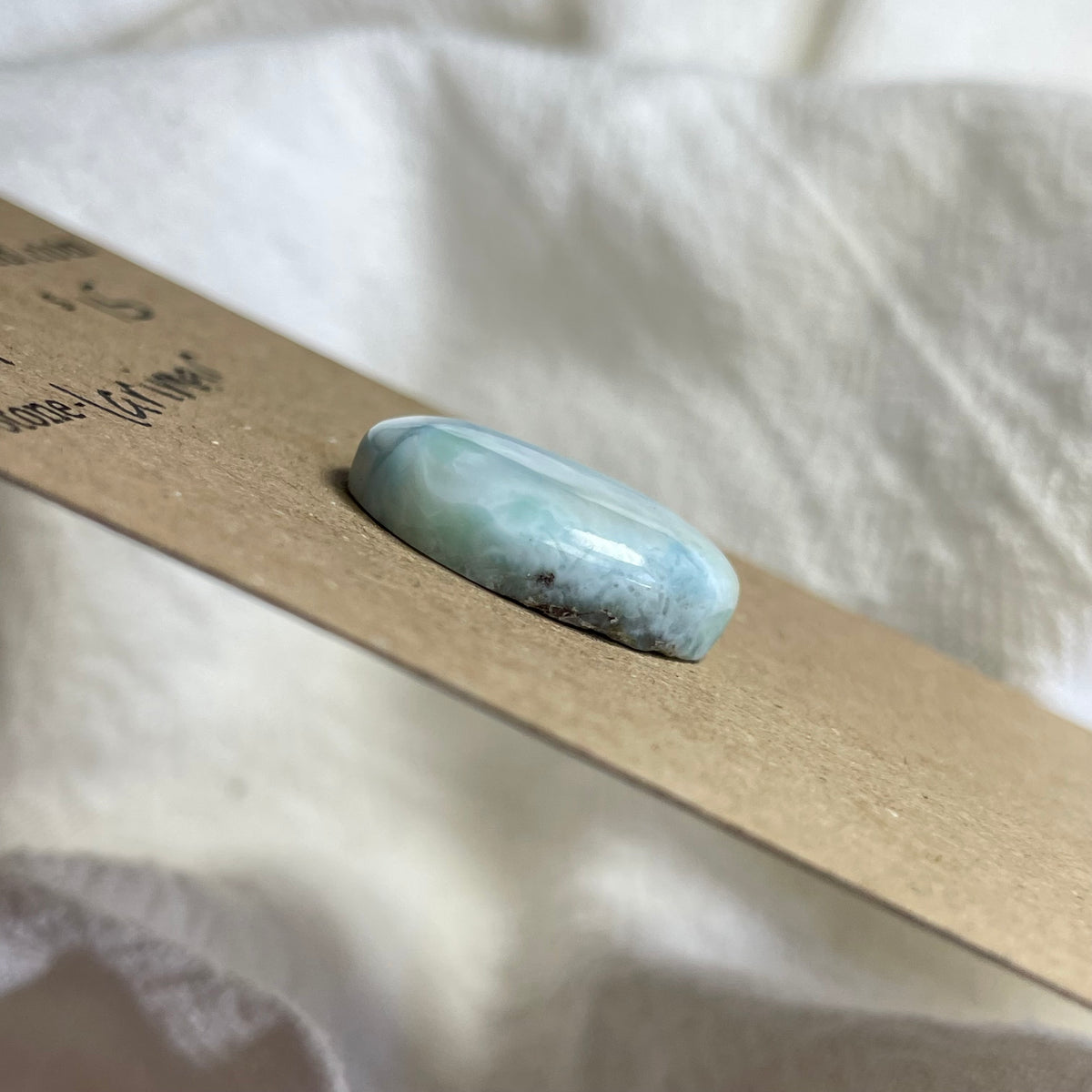Larimar Cabochon - L24 555C2728-C17F-4D0B-99E2-D281823D23D5 Brandedandwild.com