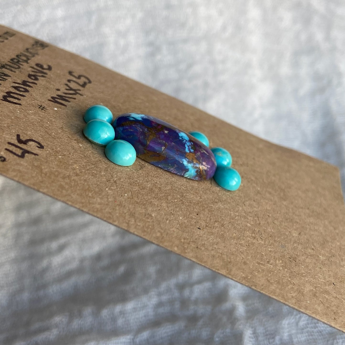 Kingman / Mohave Cabochon - Mix25