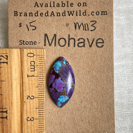 Mohave Cabochon - M113 Cabochon 556178C0-0559-4E06-953D-725D54174509 Brandedandwild.com