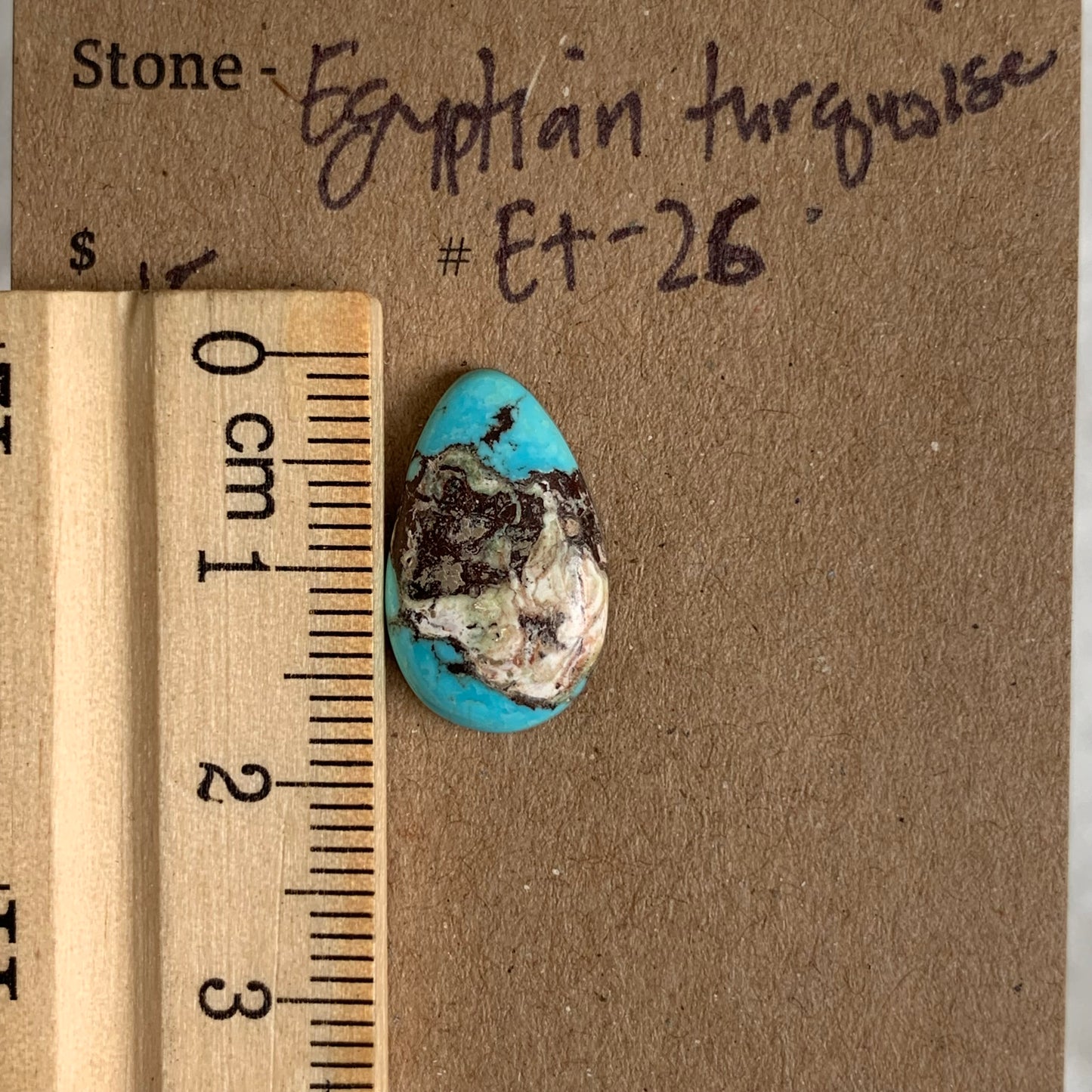 Egyptian Turquoise Cabochon - ET26