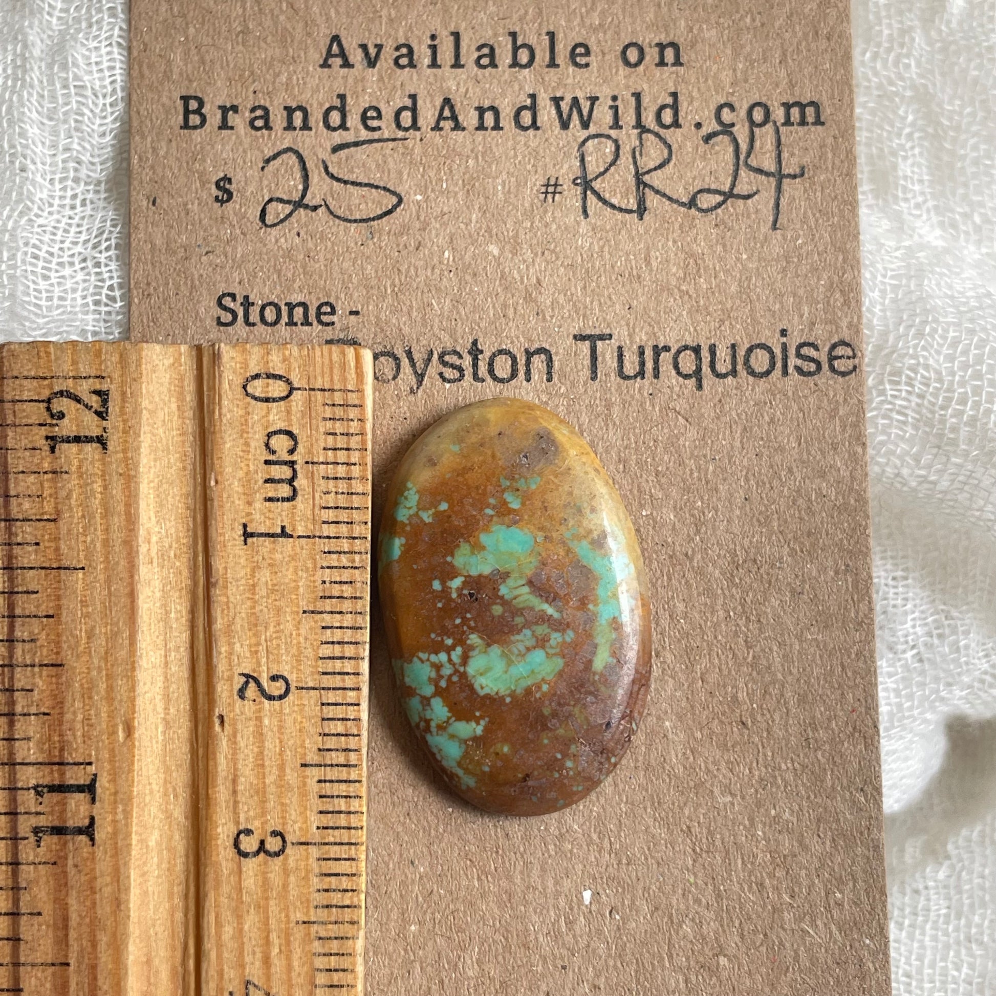Royston Ribbon Turquoise Cabochon RR24 55C50655-2F7D-4CA5-96B2-4407D331AF35 Brandedandwild.com
