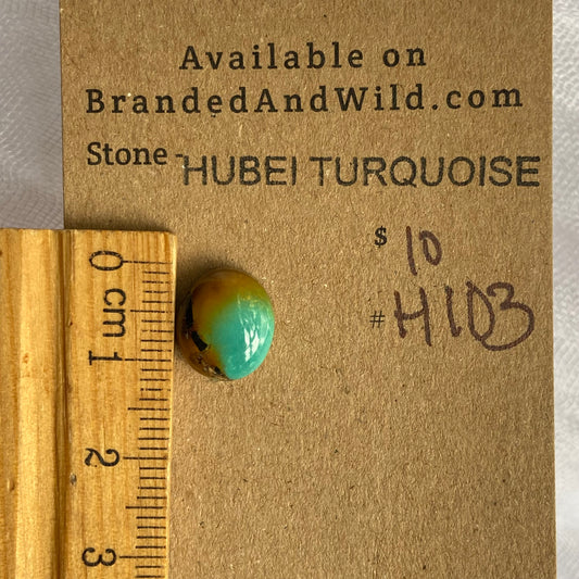Hubei Turquoise Cabochon - H103