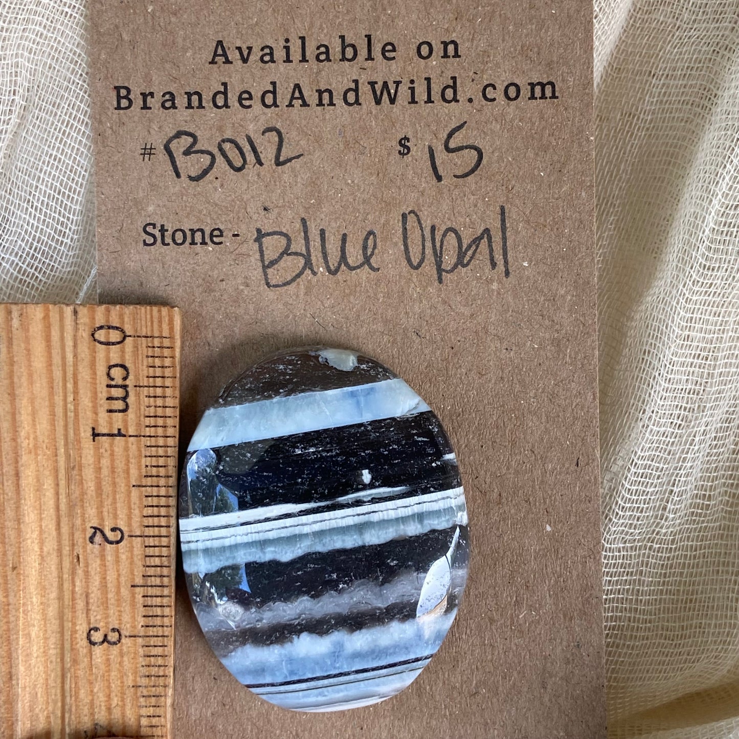 Blue Opal Cabochon - B012