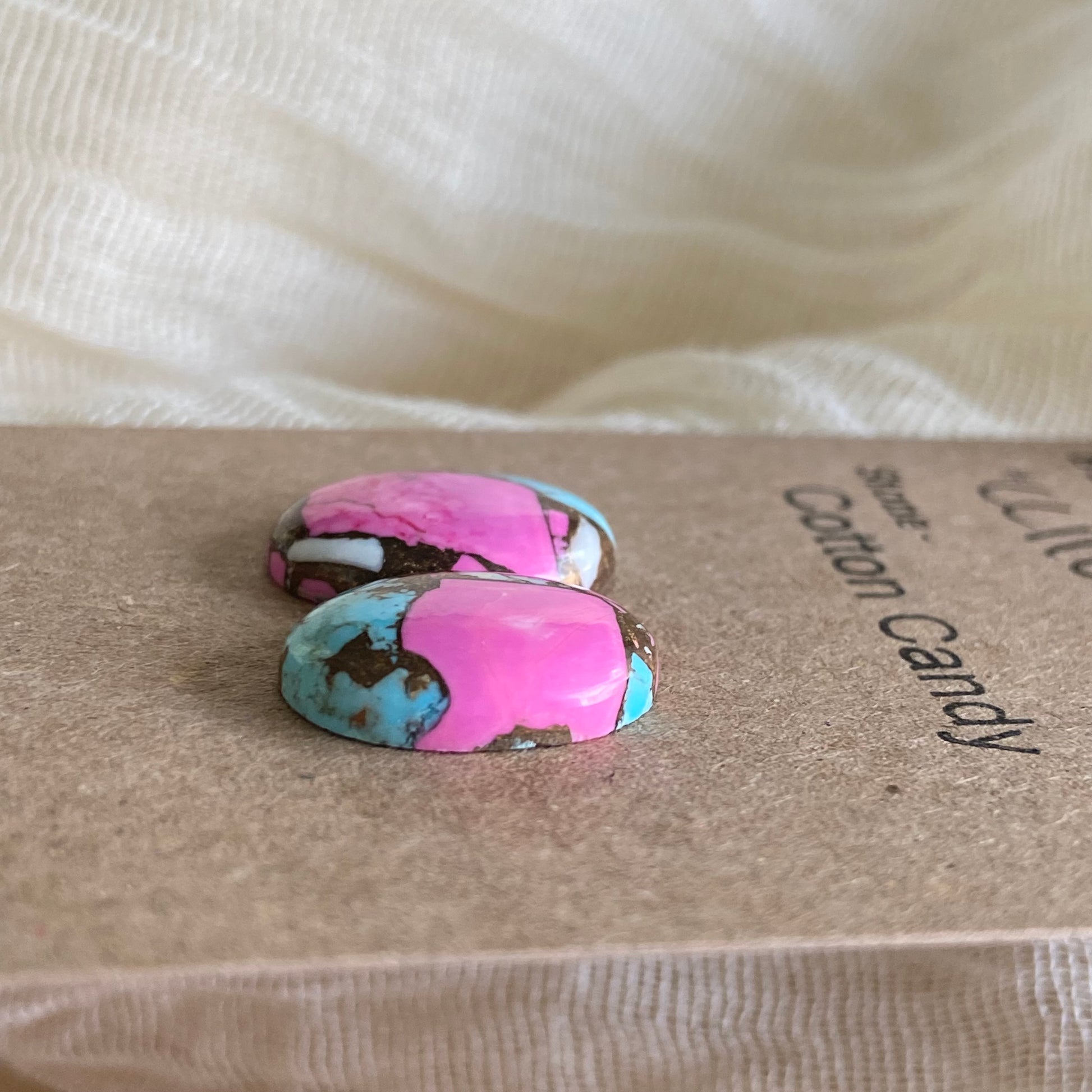 Cotton Candy Cabochon - CC110 55F4142C-9317-4D20-BA0A-5C18BC57F652 Brandedandwild.com