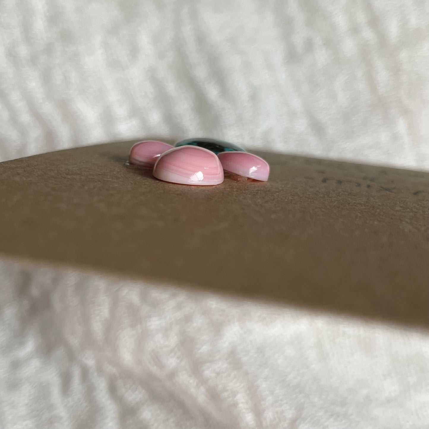 Turquoise / Pink Conch - Cabochon - Mix77 560A2231-D36E-423A-B1FD-4D9A68A77045 Brandedandwild.com