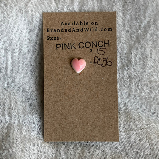 Pink Conch Cabochon - PC36