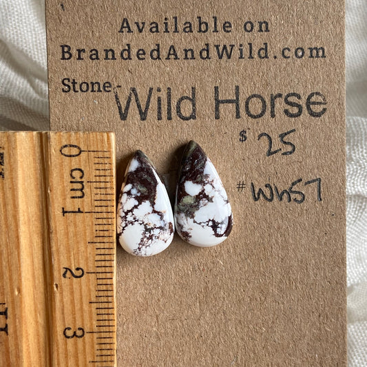 Wild Horse Cabochon - WH57 561D6ABA-0136-4261-81DA-BE1A6A8E8646 Brandedandwild.com