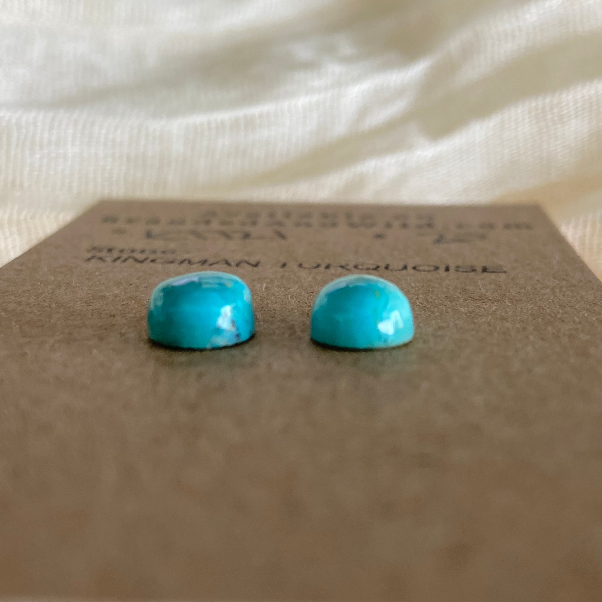 Kingman Turquoise Cabochon - KT121 561F914D-A585-4E2F-9C4B-9C6F3D649971 Brandedandwild.com