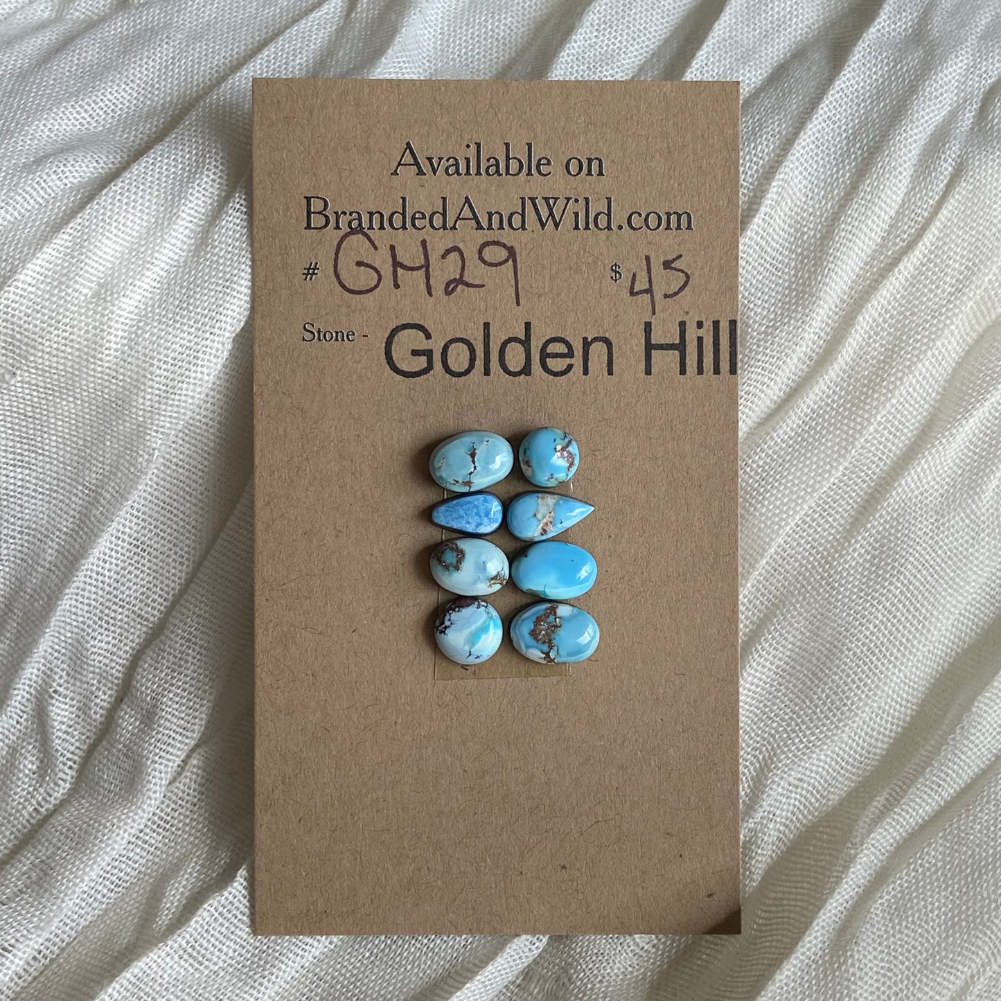 Golden Hill Cabochon - GH29 5636734B-F511-41C3-9471-261B5F0BDB09 Brandedandwild.com