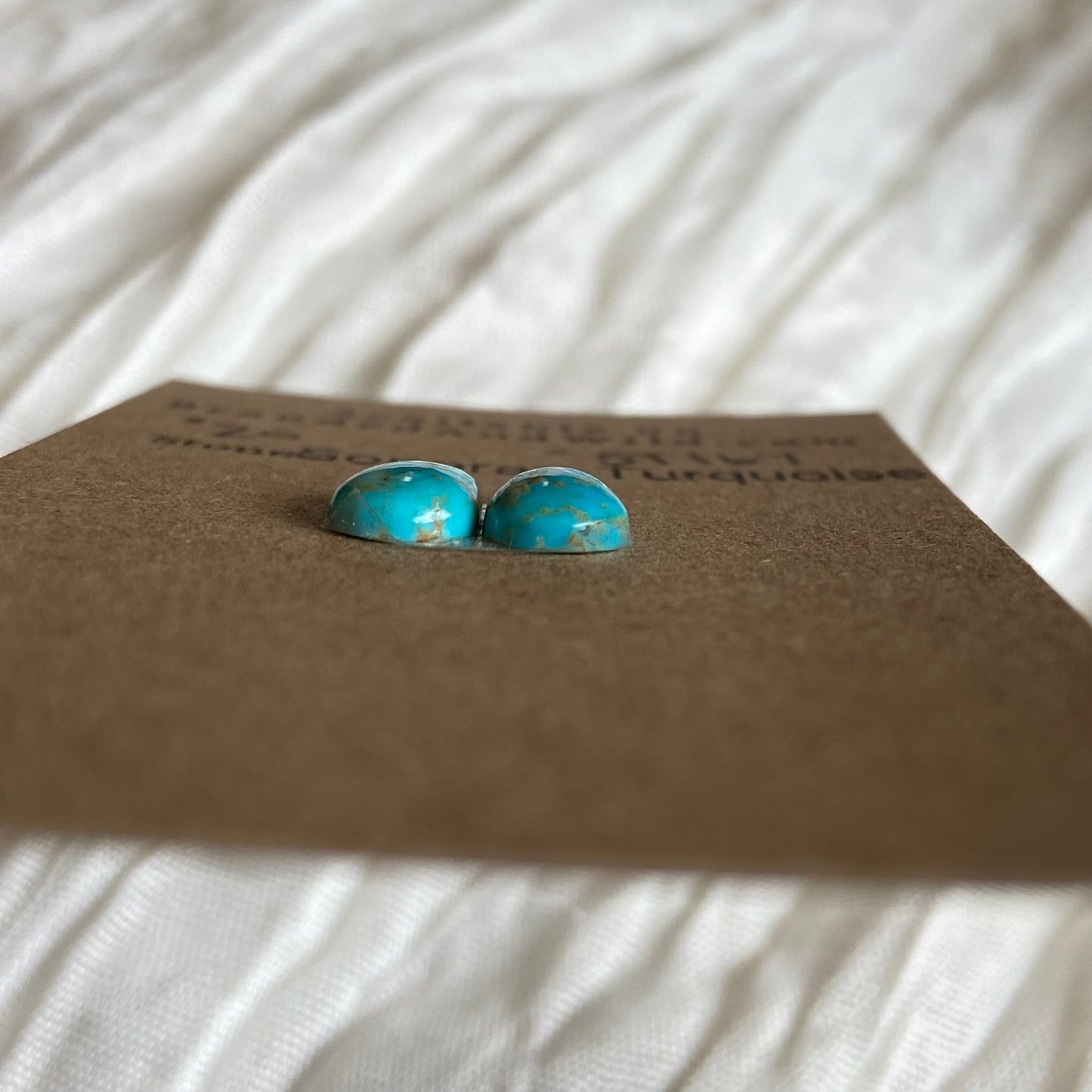 Sonoran Turquoise Cabochon - ST167 5637E0CB-2E78-4FE6-B44A-299853D19040 Brandedandwild.com
