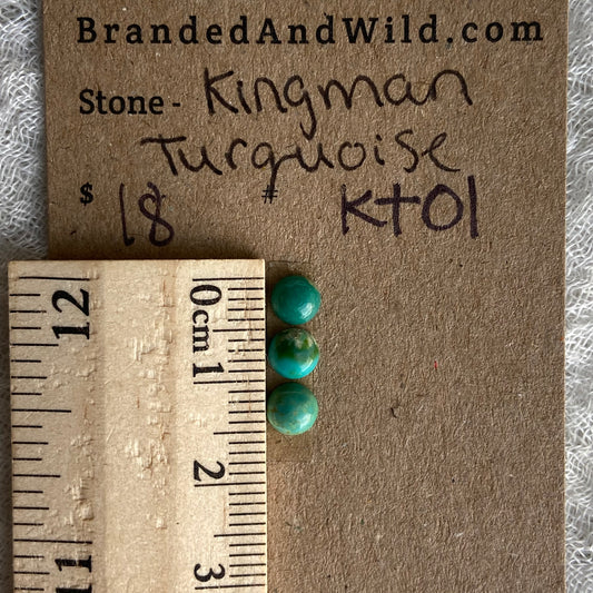 Kingman Turquoise Cabochon - KT01
