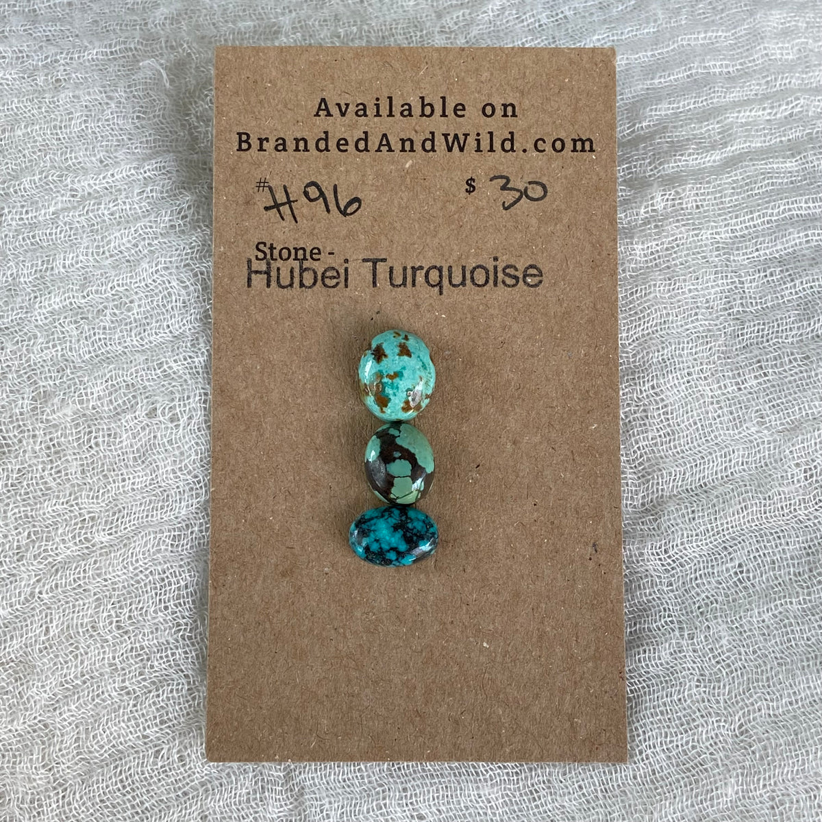 Hubei Turquoise Cabochon - H96
